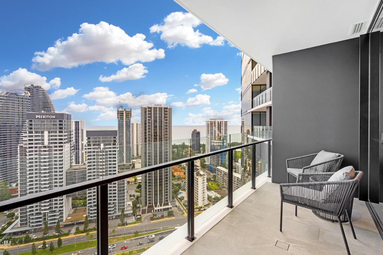 Lamour Ocean View Apartment I In Casino Broadbeach - Free Parking-195Cm Gold Coast Exterior foto
