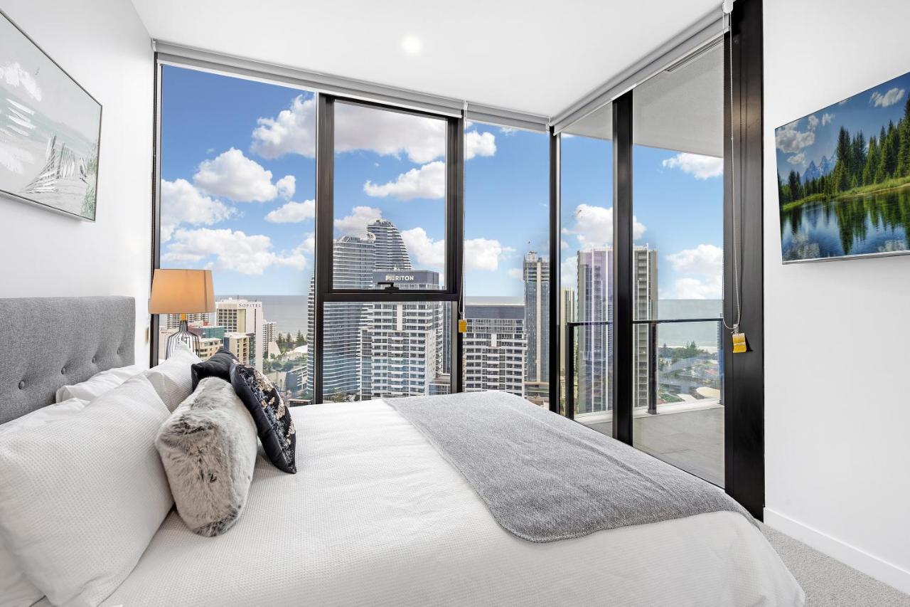 Lamour Ocean View Apartment I In Casino Broadbeach - Free Parking-195Cm Gold Coast Exterior foto